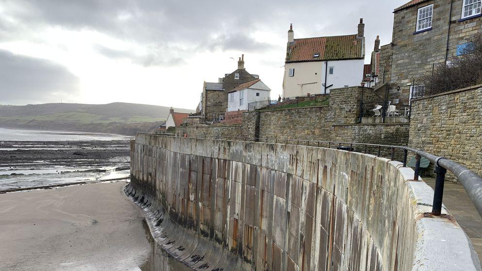 Robin Hood’s Bay sea wall - BAM