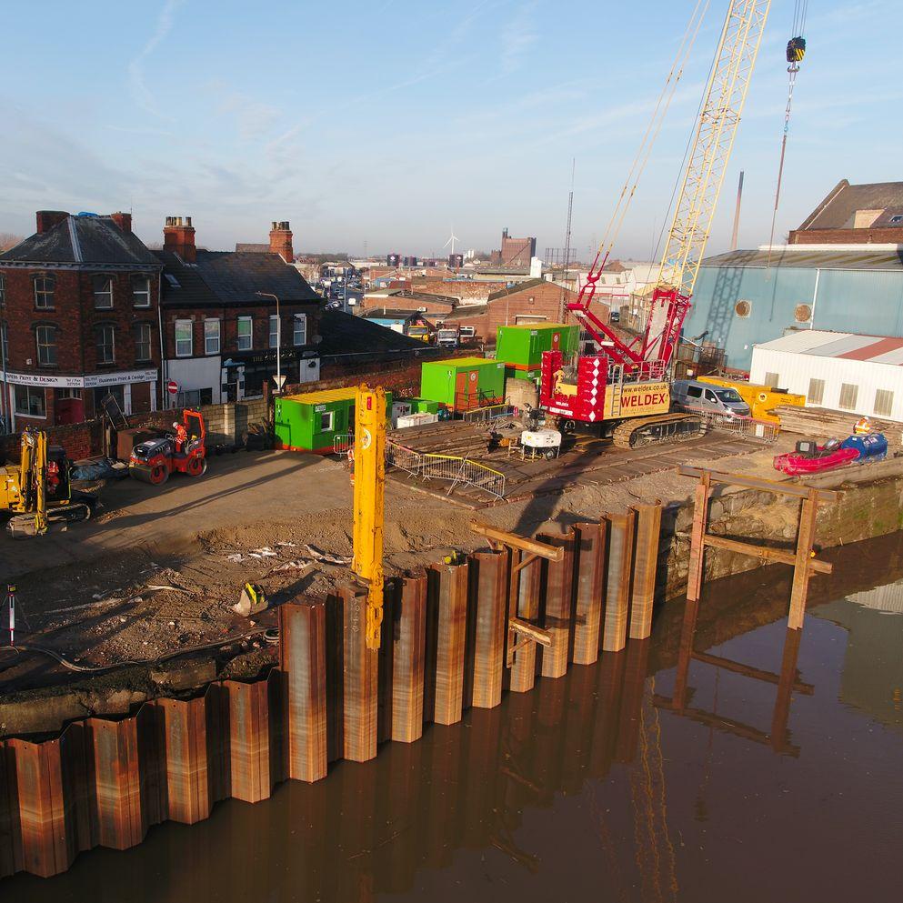 Flood defence Hull