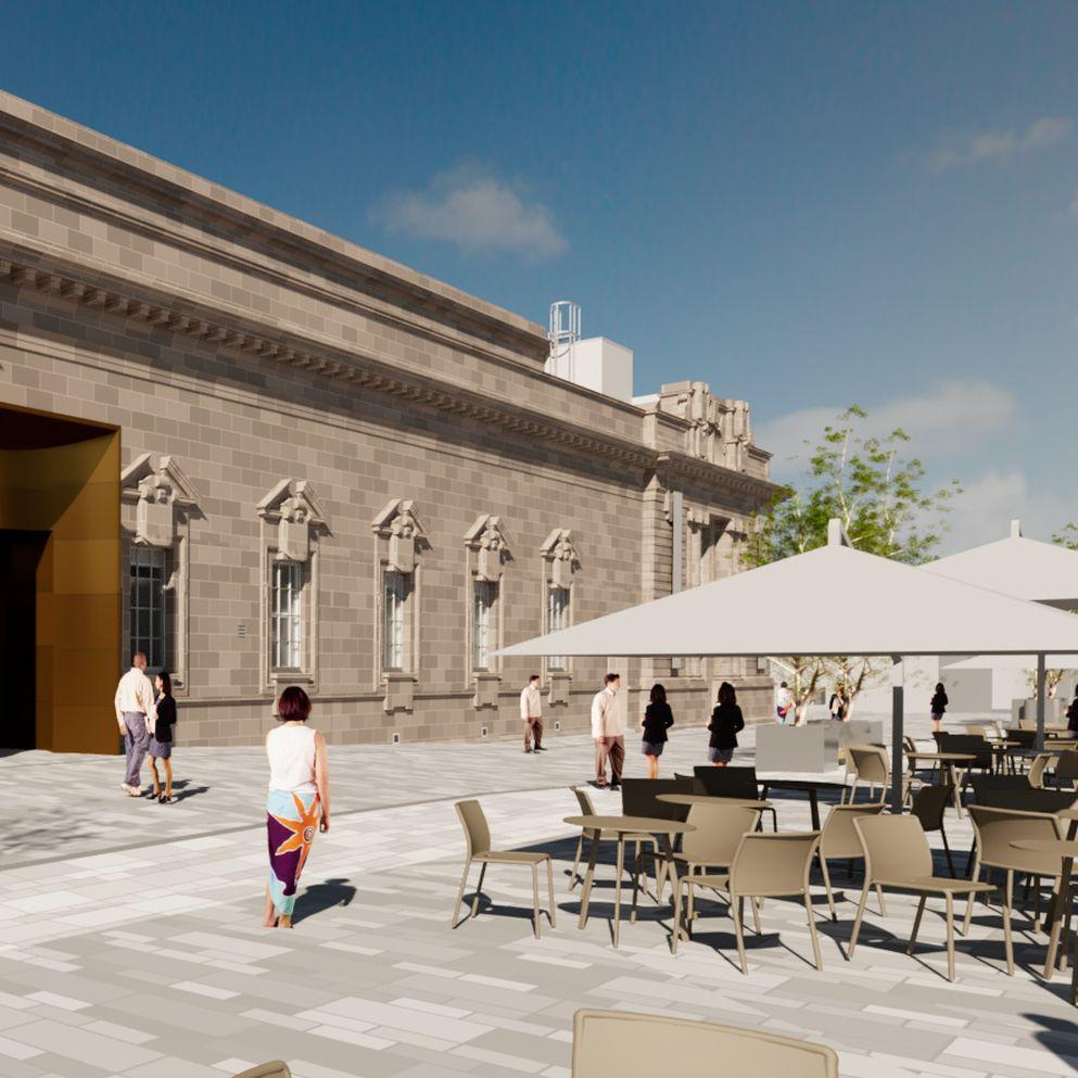 Artist impression Perth Museum
