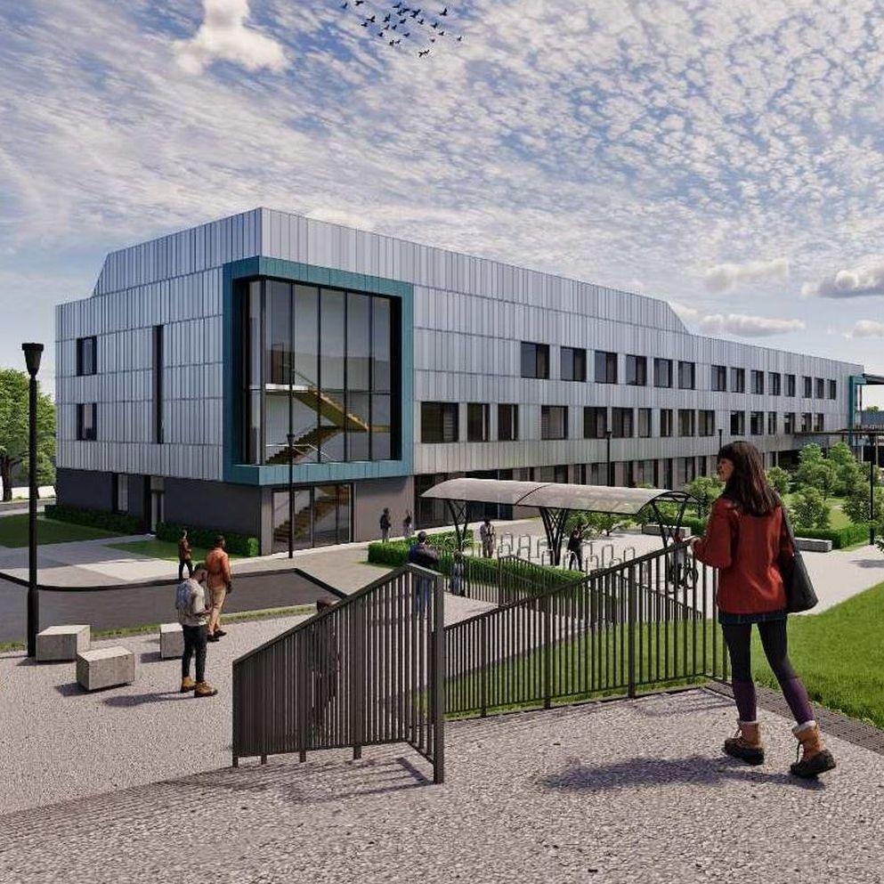 Artist impression new build